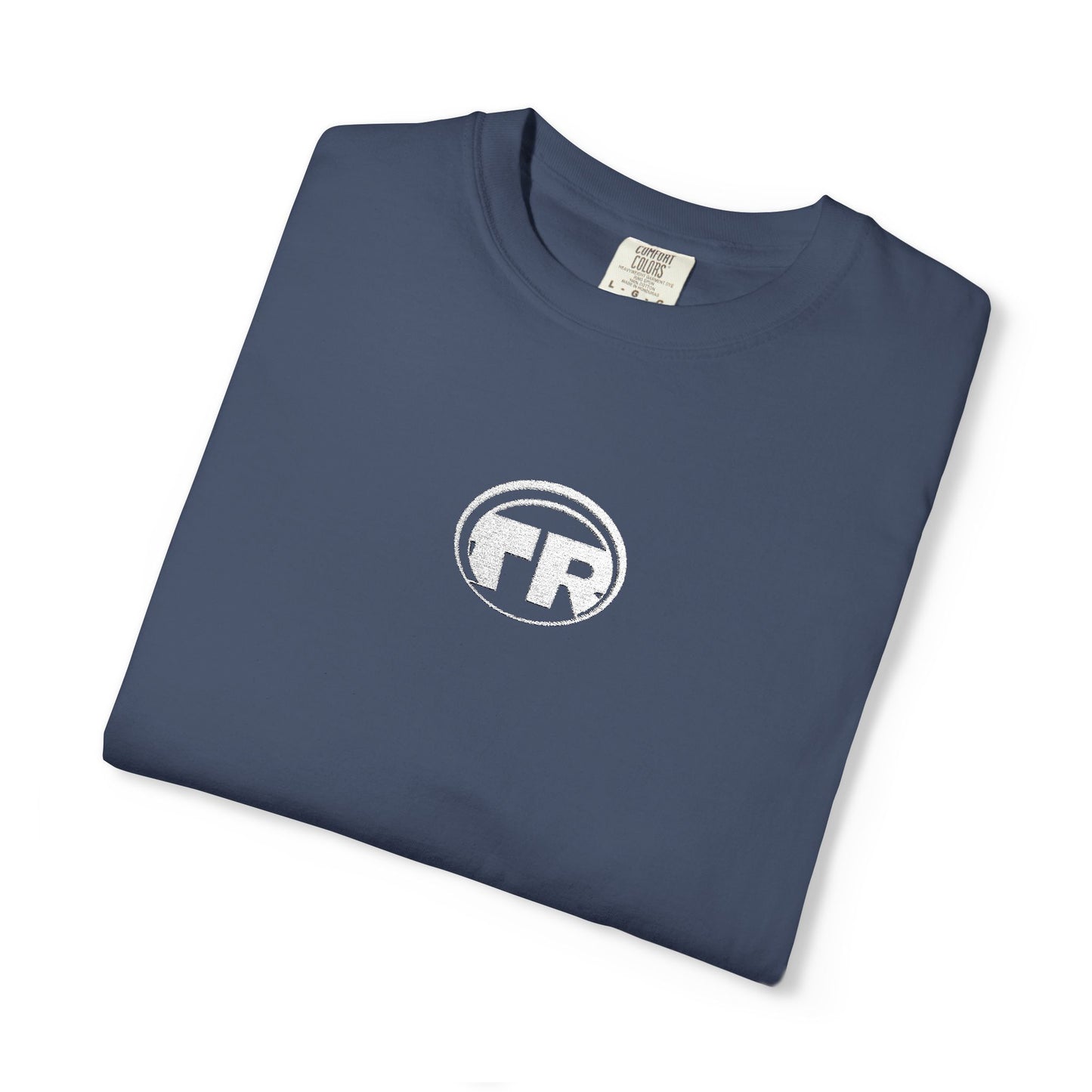 Embroidered 'TR' Logo T-Shirt