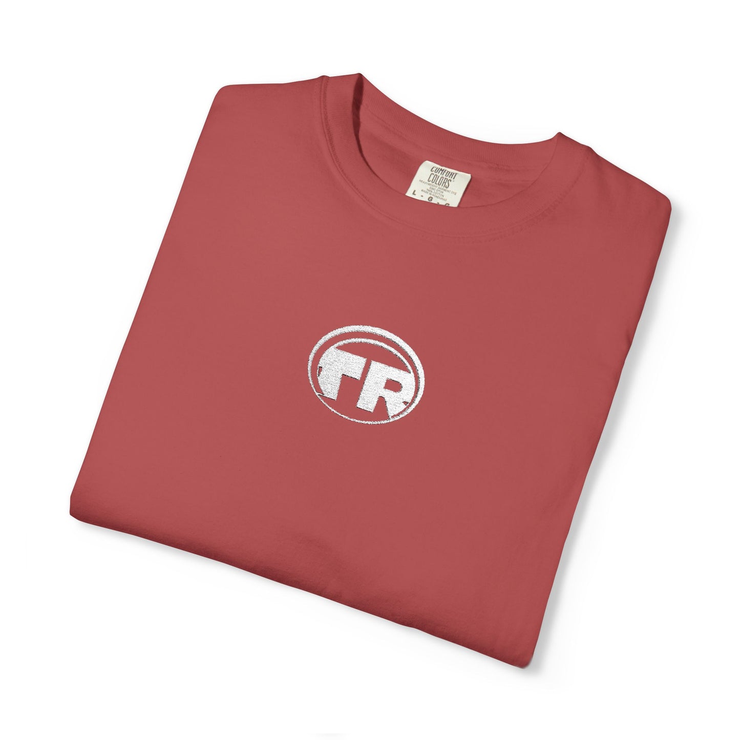 Embroidered 'TR' Logo T-Shirt