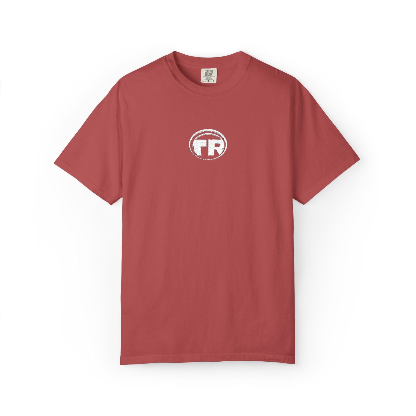 Embroidered 'TR' Logo T-Shirt